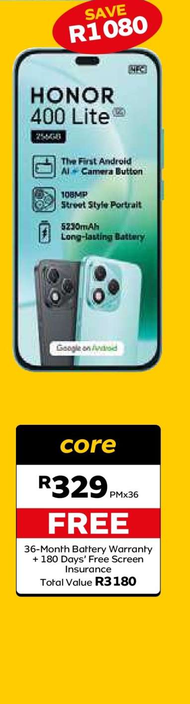 HONOR 400 Lite