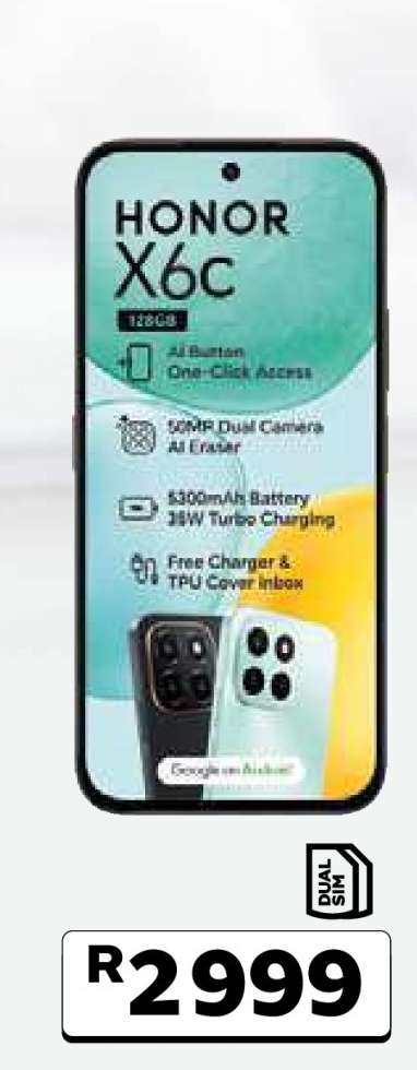 HONOR X6c