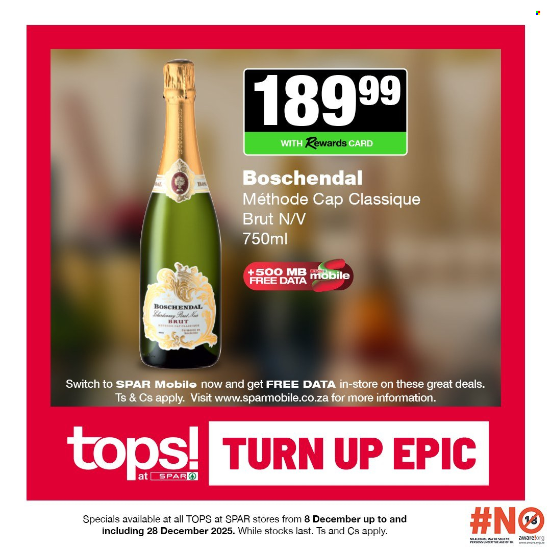 TOPS at SPAR specials - 08/12/2025 - 28/12/2025. Page 17