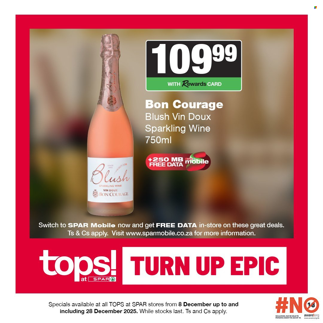 TOPS at SPAR specials - 08/12/2025 - 28/12/2025. Page 18