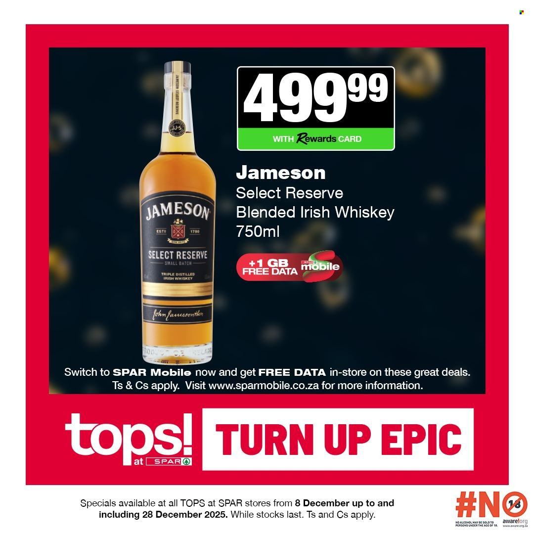 TOPS at SPAR specials - 08/12/2025 - 28/12/2025. Page 21