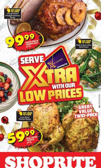 Shoprite catalogue  - 08/12/2025 - 28/12/2025.