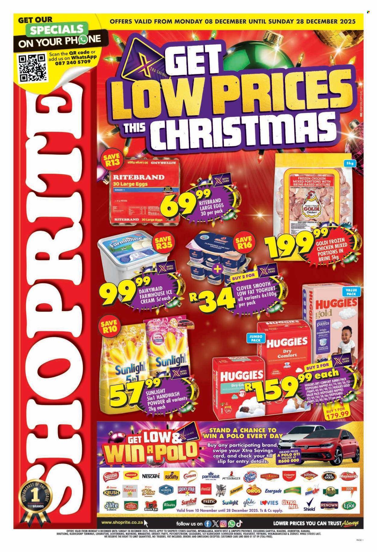 Shoprite specials - 08/12/2025 - 28/12/2025. Page 1