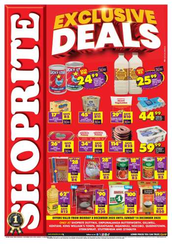 Shoprite catalogue  - 08/12/2025 - 14/12/2025.