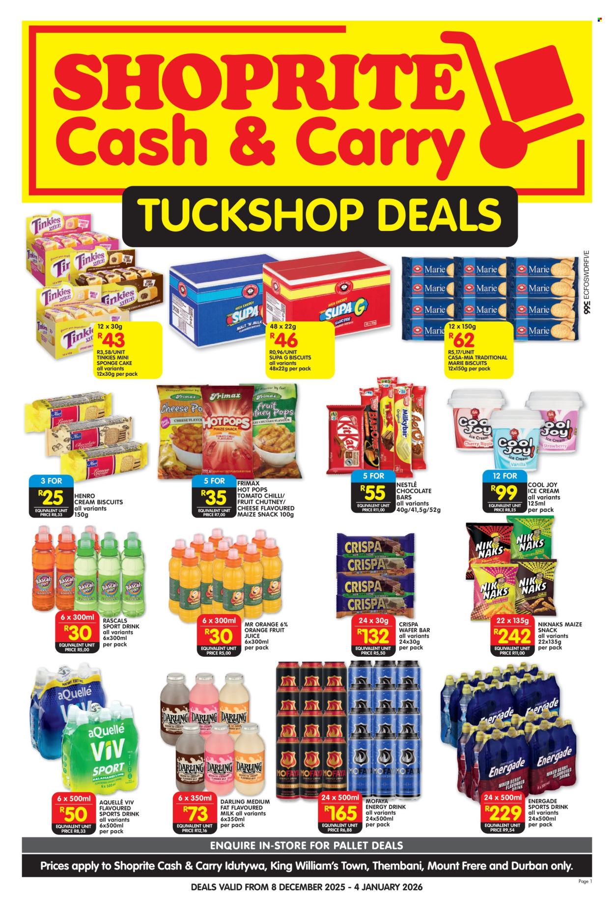 Shoprite specials - 08/12/2025 - 04/01/2026. Page 1