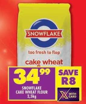 Snowflake Cake Wheat Flour 2.5kg