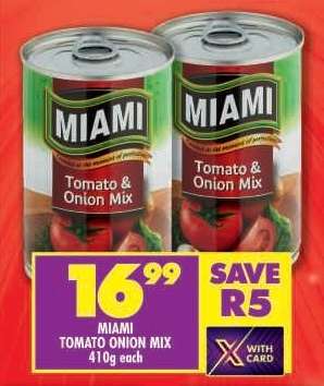 MIAMI TOMATO & ONION MIX