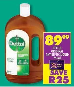 Dettol Original Antiseptic Liquid 750ml