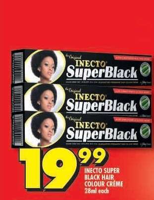 Inecto Super Black Hair Colour Creme