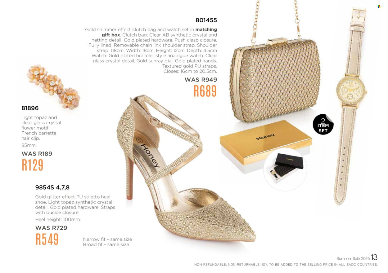 Honey specials. Page 15