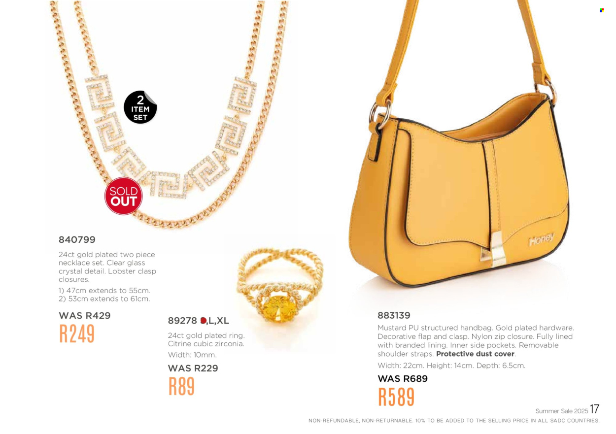 Honey specials. Page 19