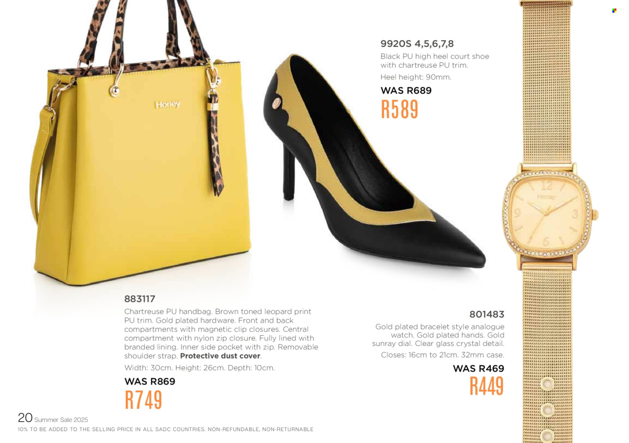 Honey specials. Page 22