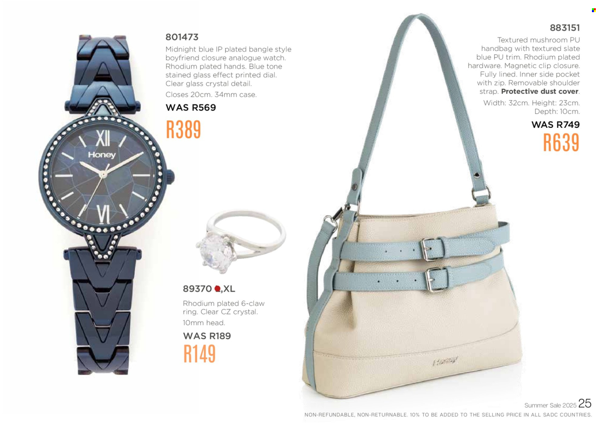 Honey specials. Page 27