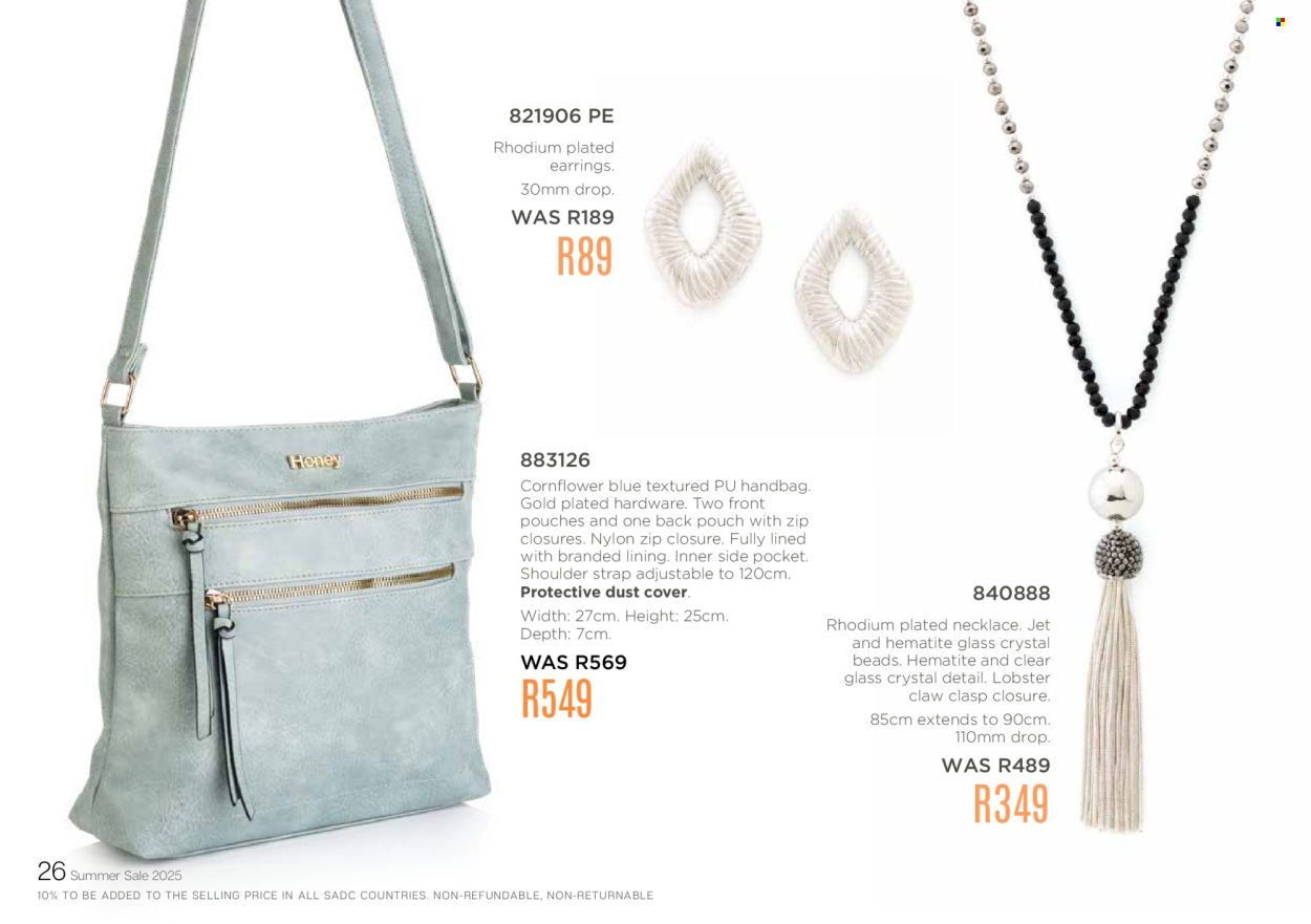 Honey specials. Page 28