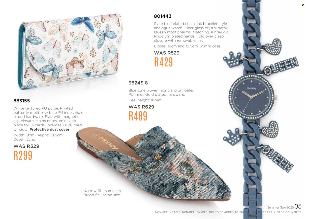 Honey specials. Page 37