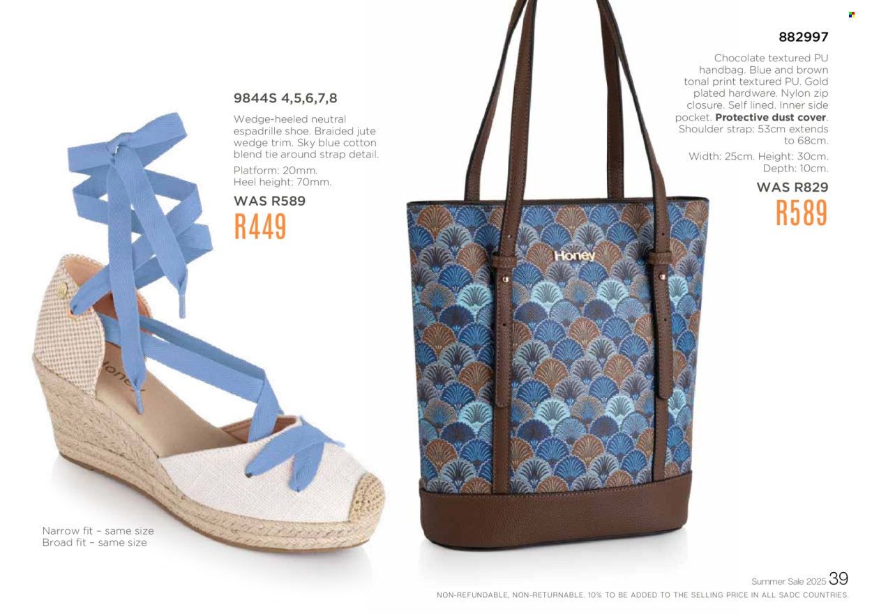 Honey specials. Page 41