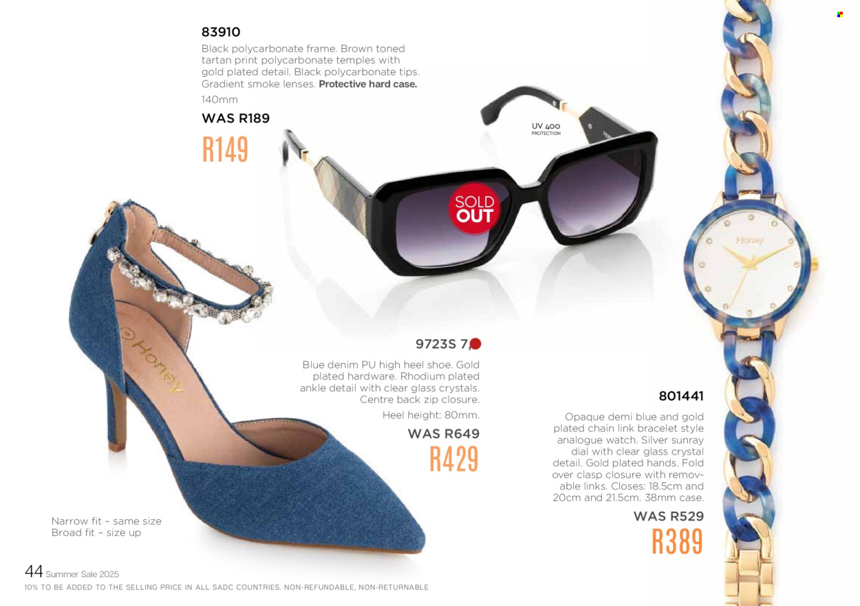 Honey specials. Page 46