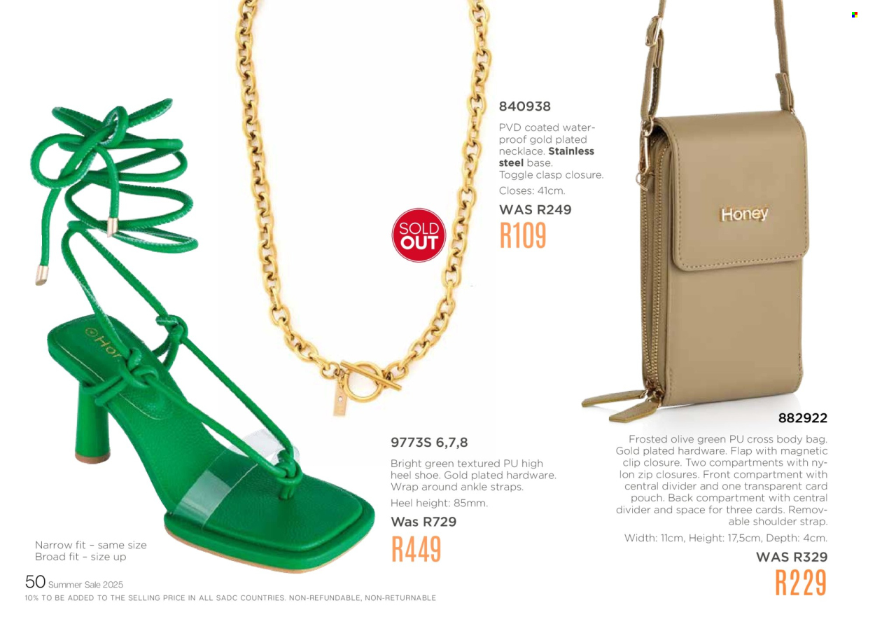 Honey specials. Page 52