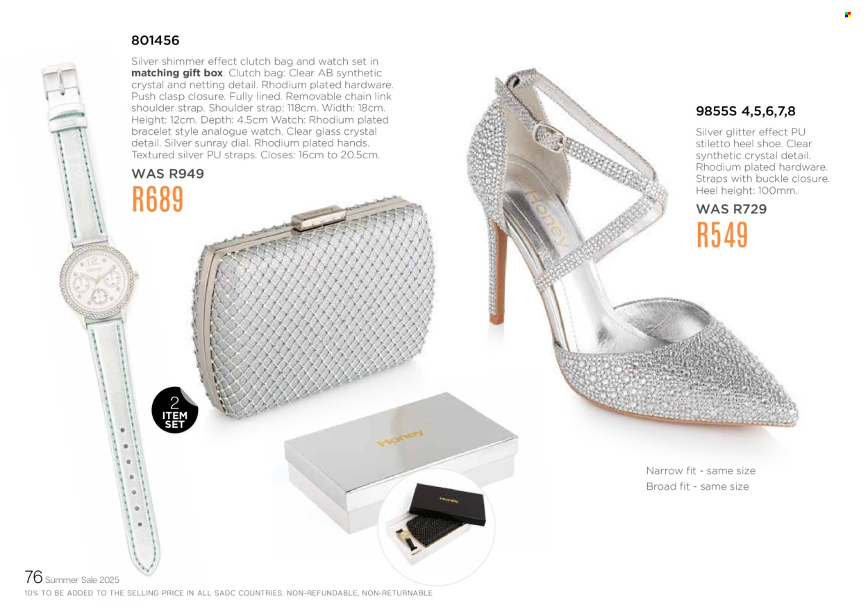 Honey specials. Page 78