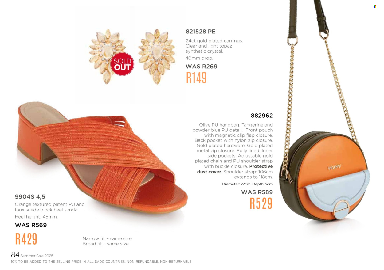 Honey specials. Page 86