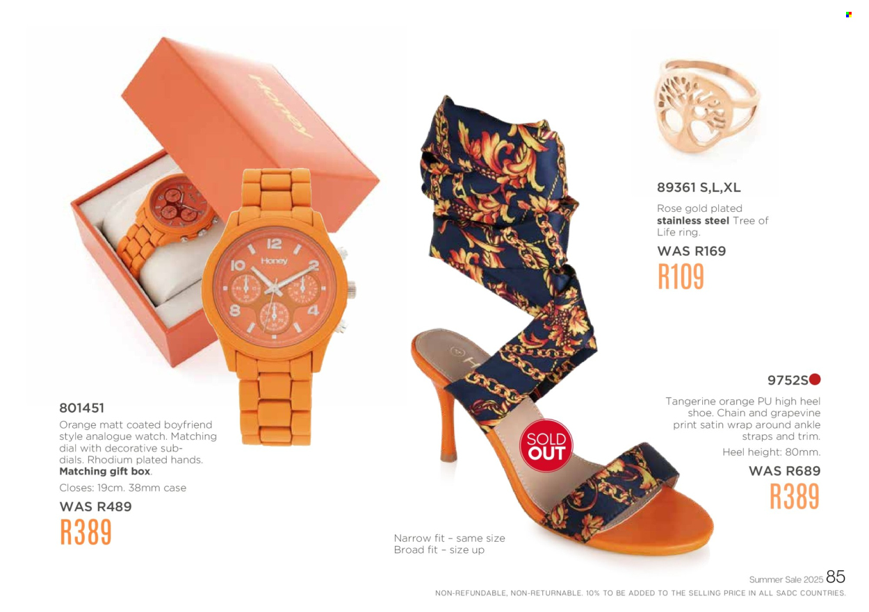 Honey specials. Page 87