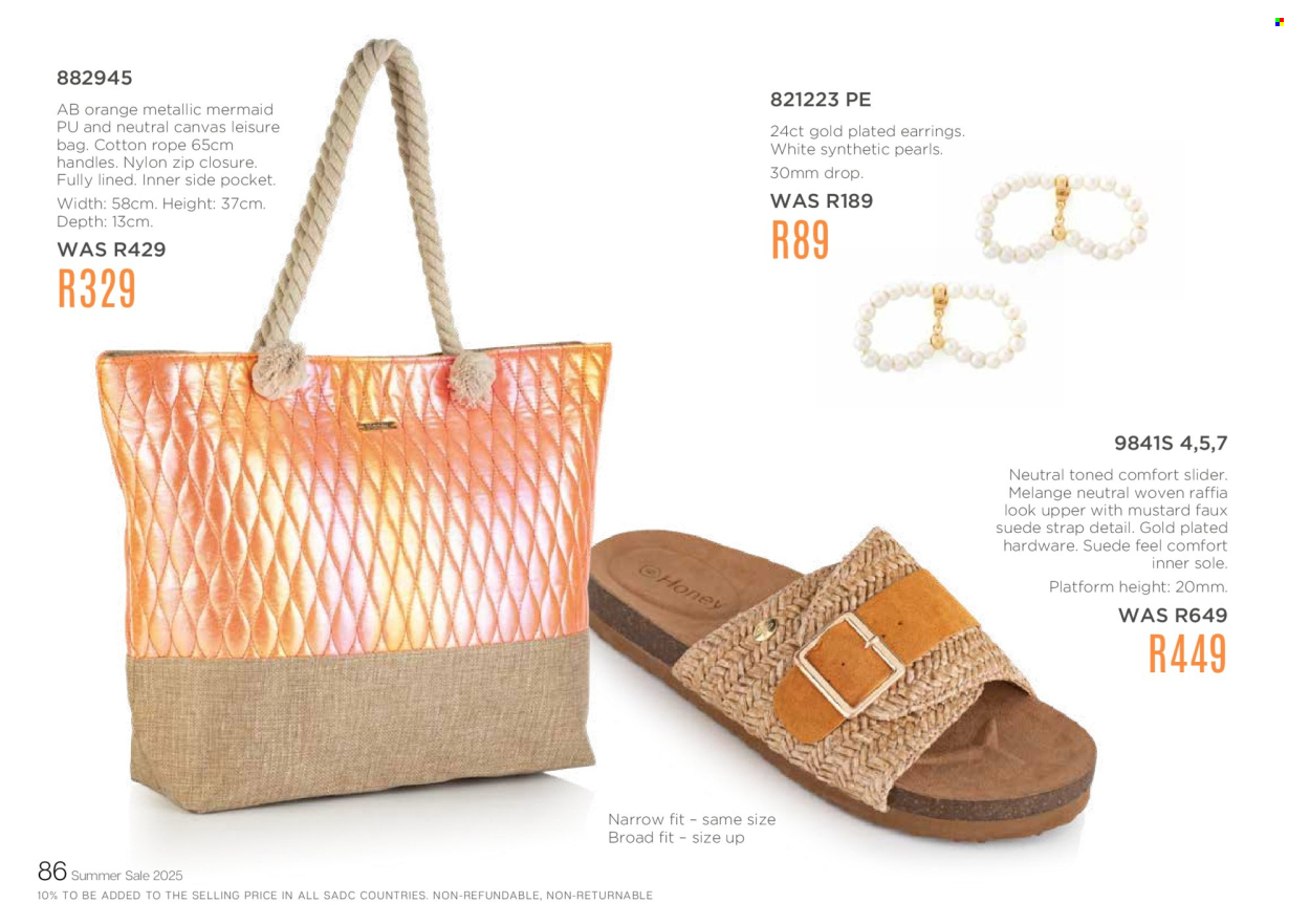 Honey specials. Page 88