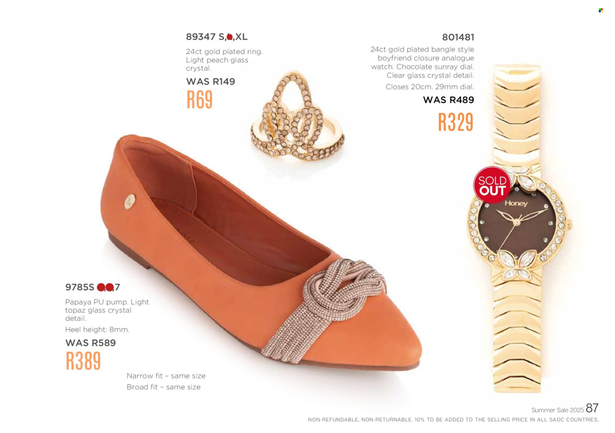 Honey specials. Page 89