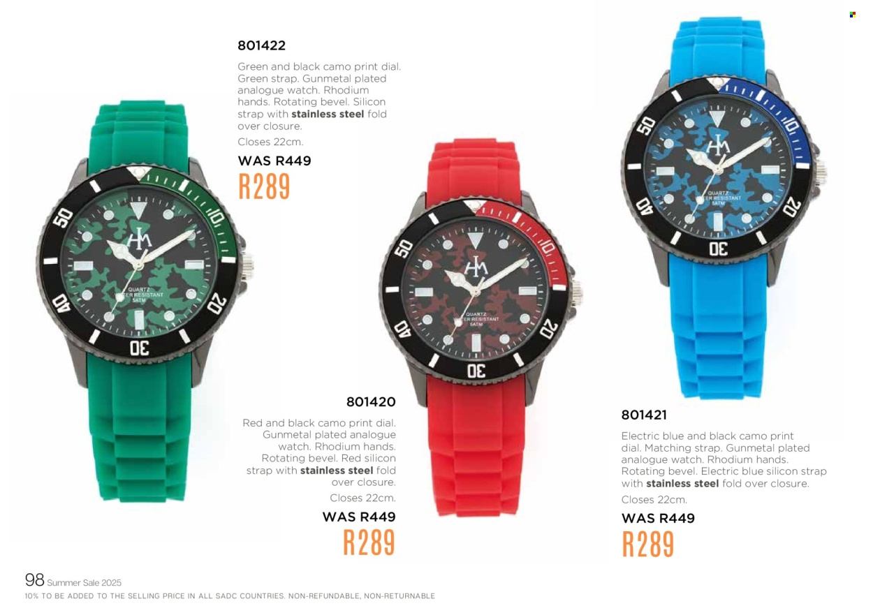 Honey specials. Page 100