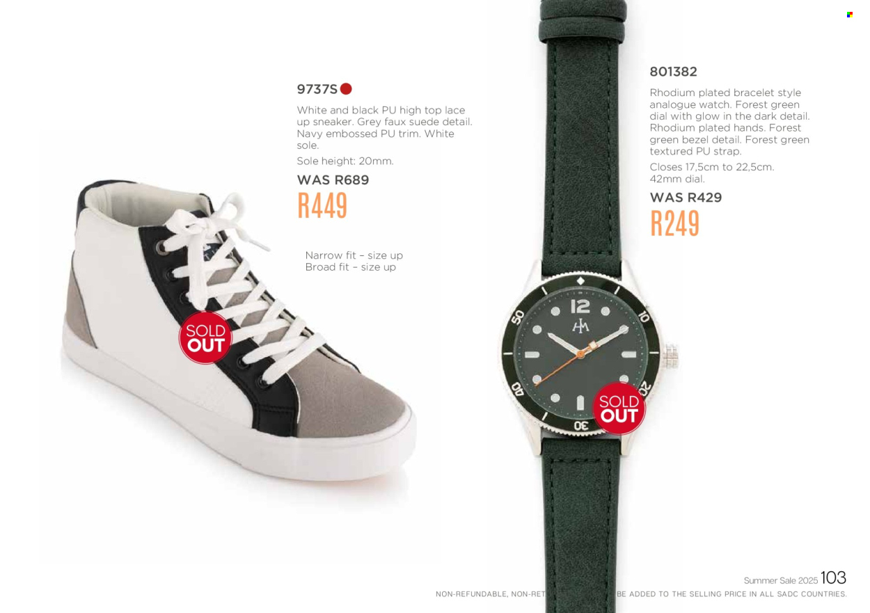 Honey specials. Page 105