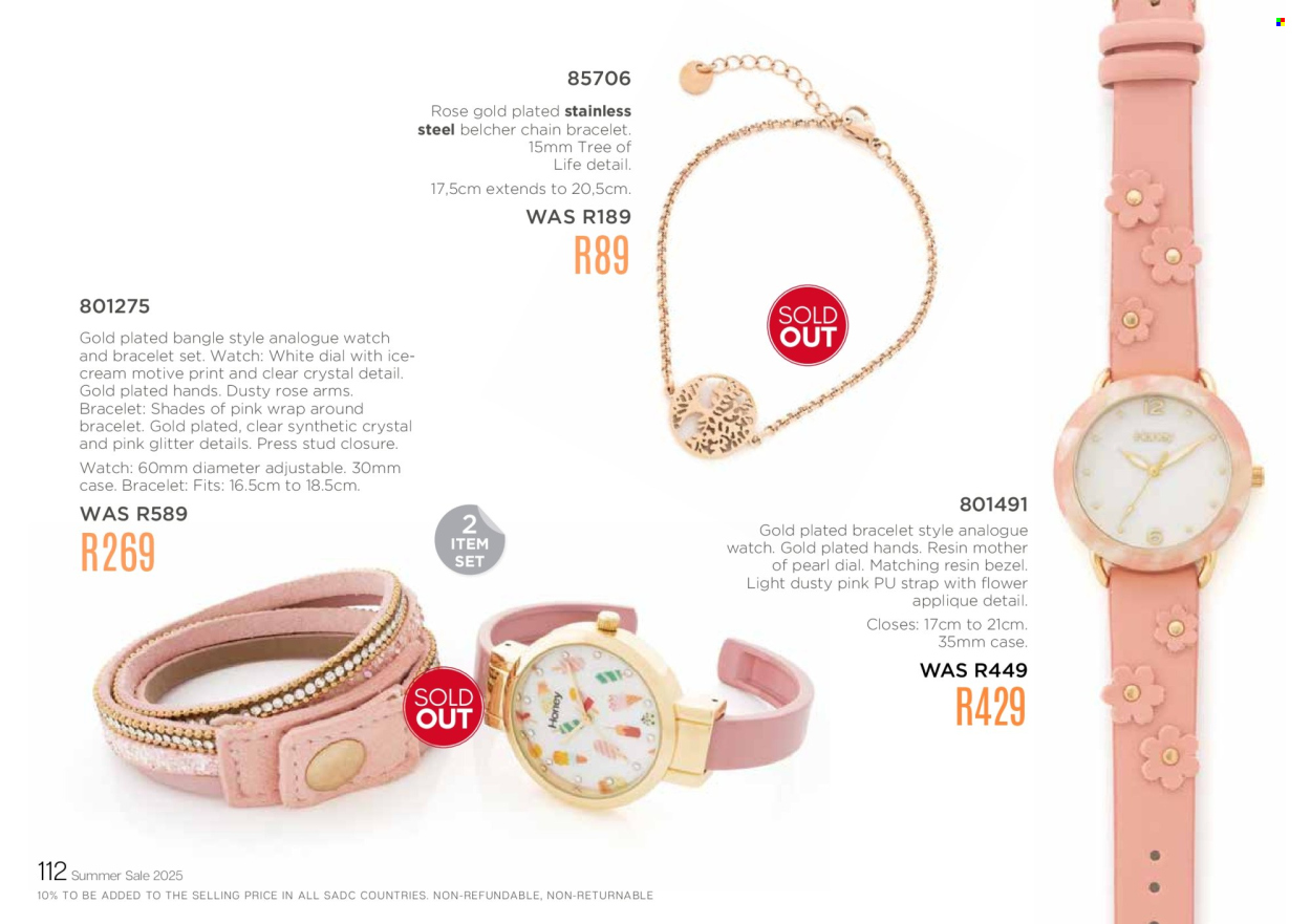 Honey specials. Page 114