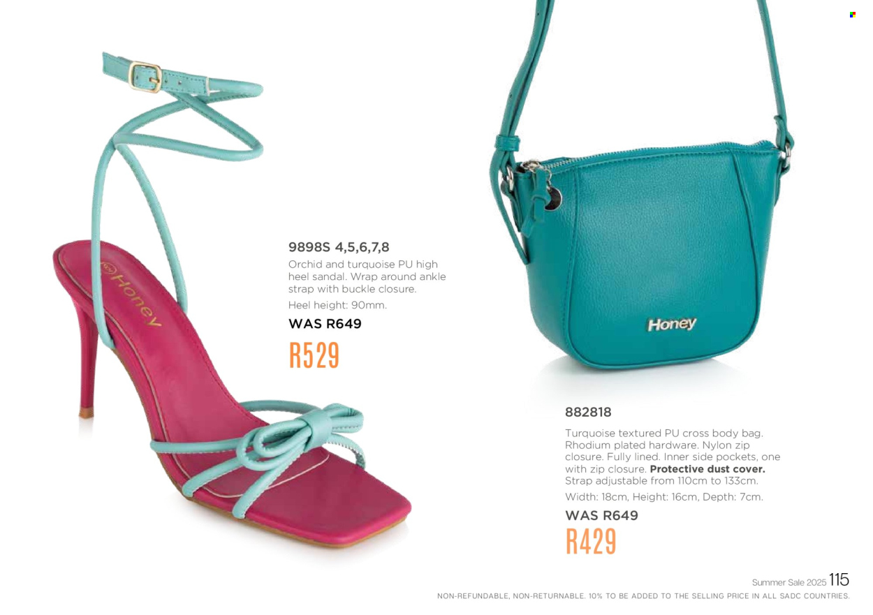 Honey specials. Page 117