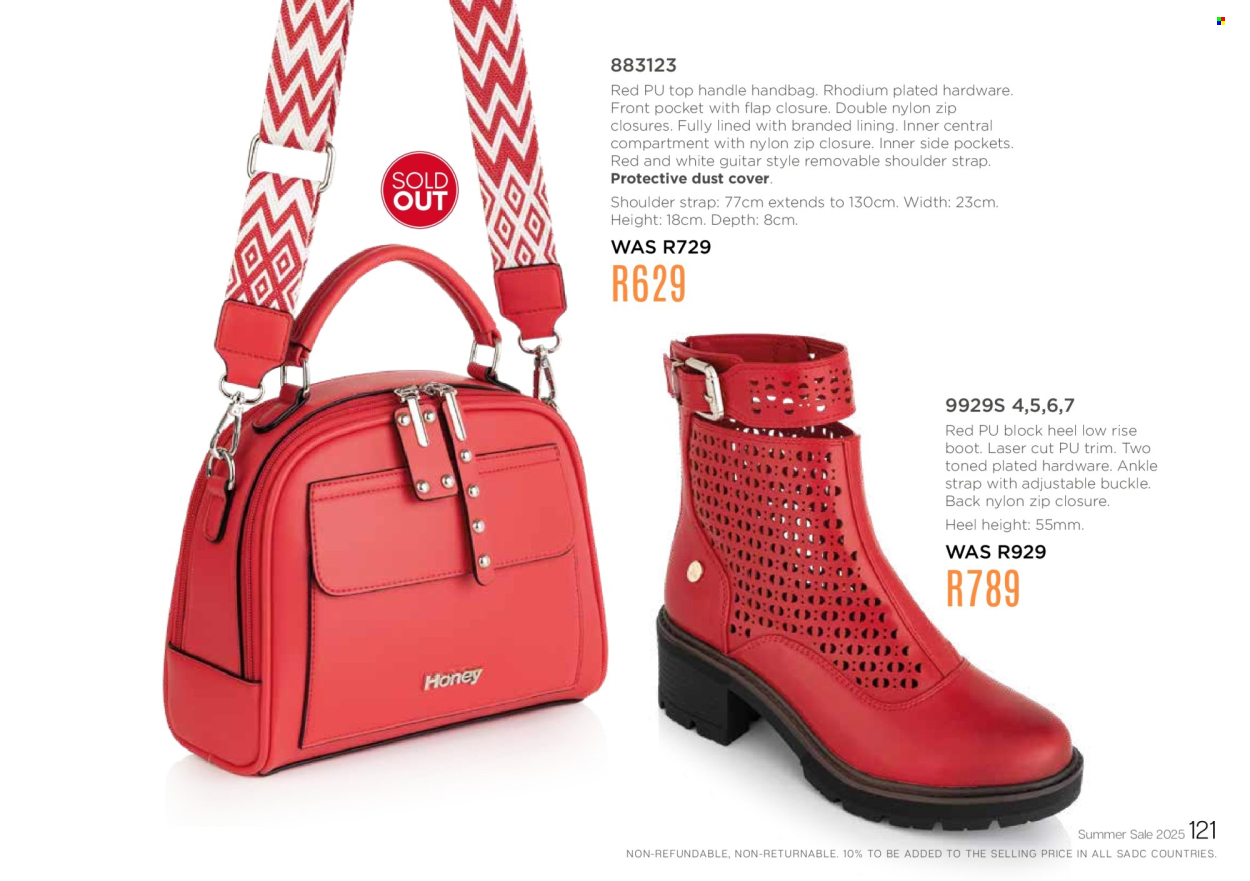 Honey specials. Page 123