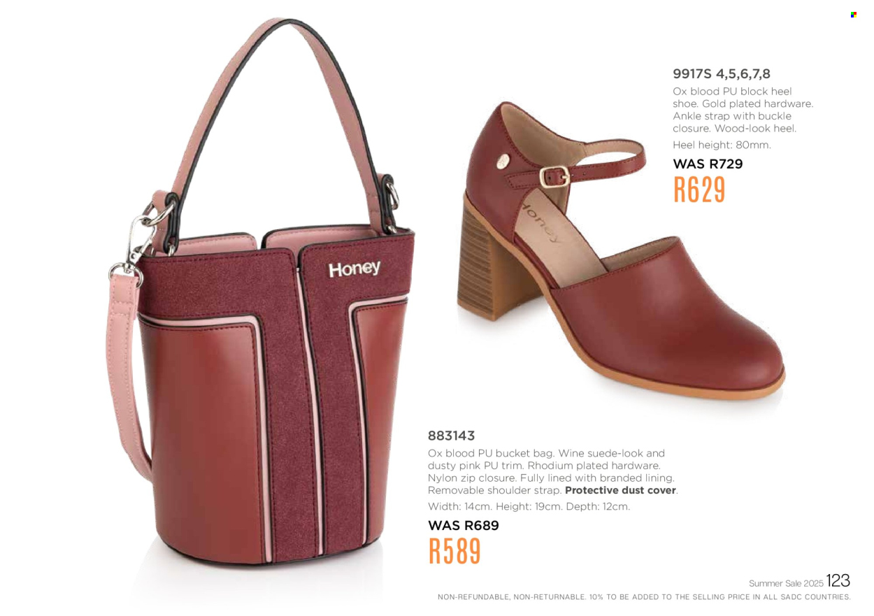 Honey specials. Page 125