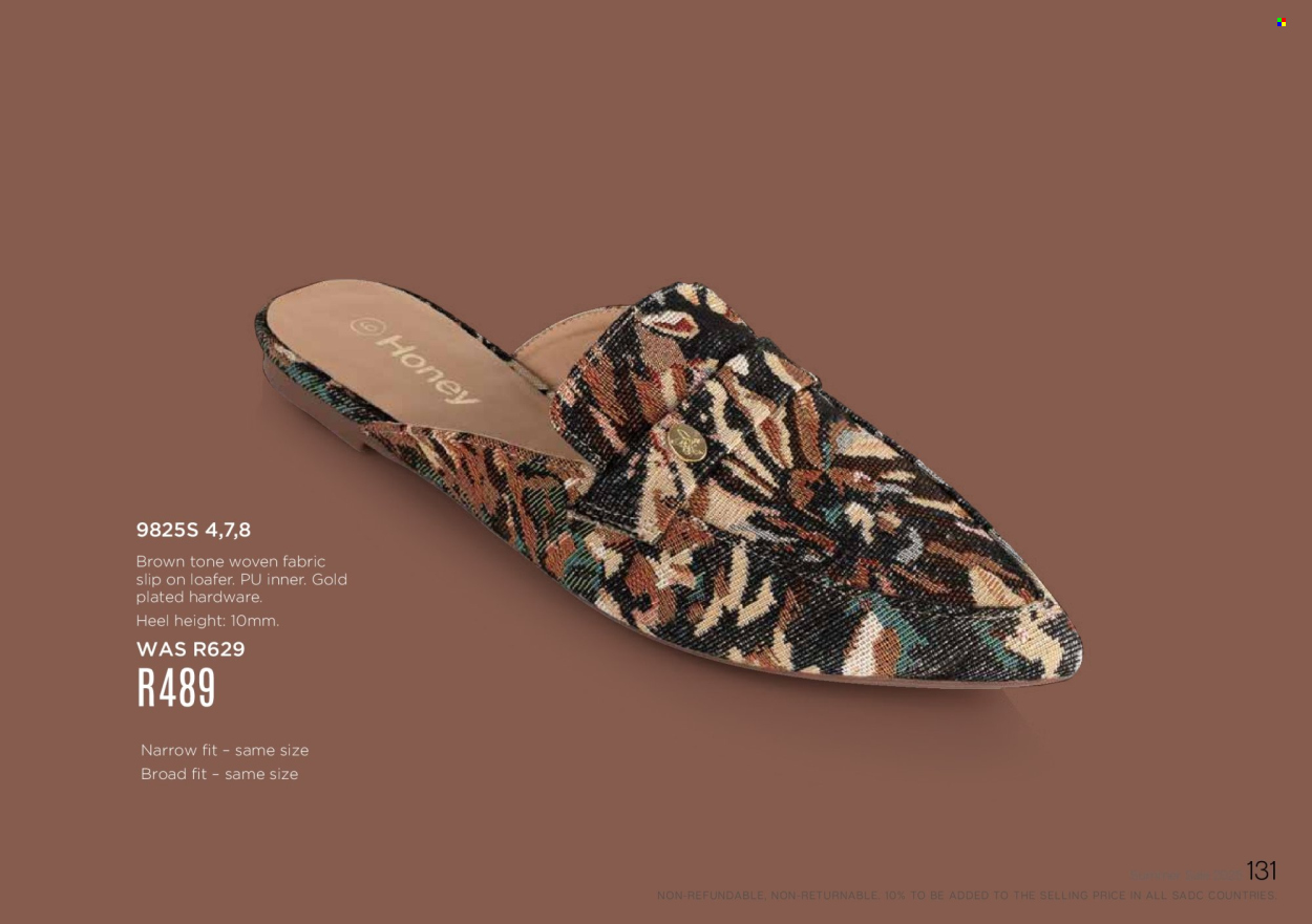 Honey specials. Page 133