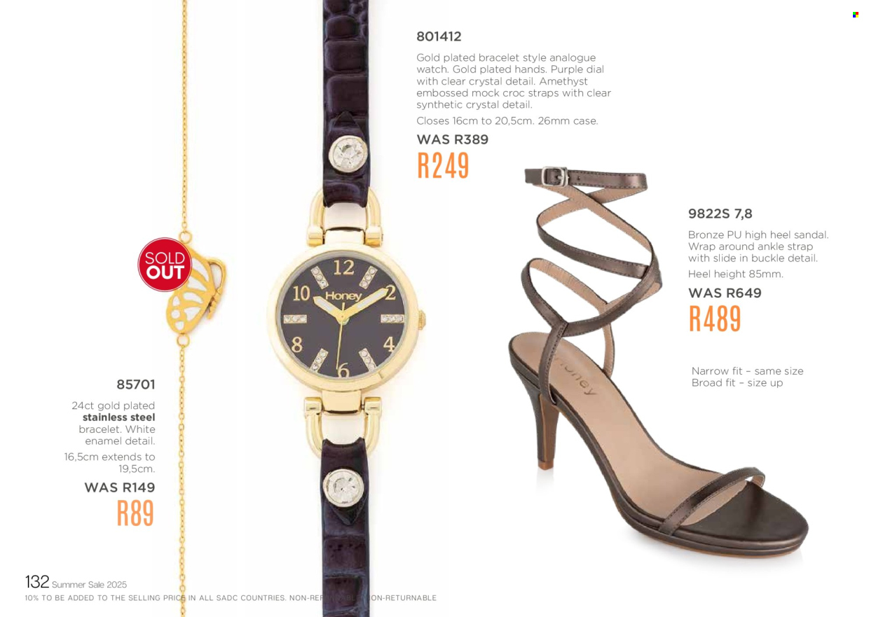 Honey specials. Page 134