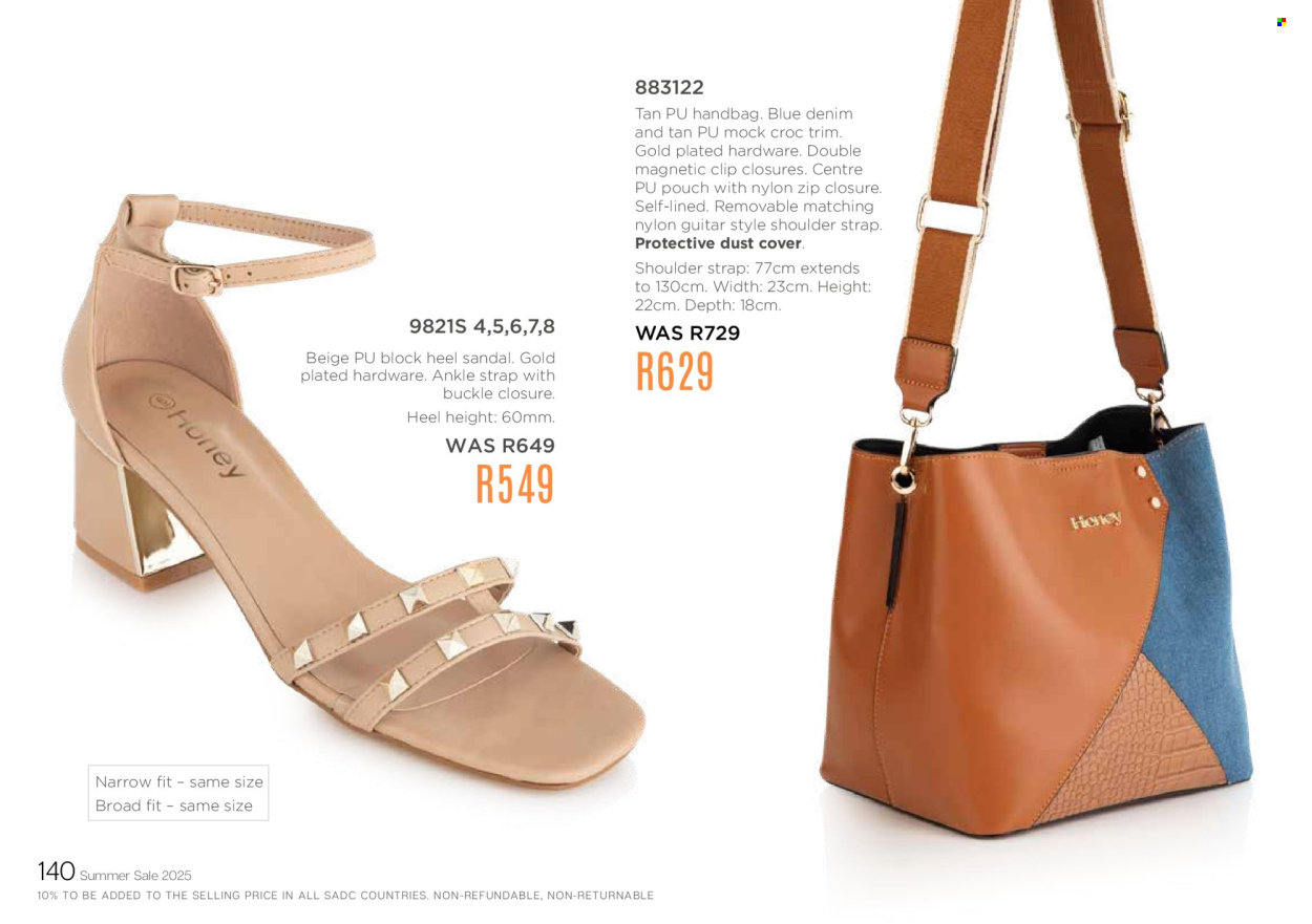 Honey specials. Page 142