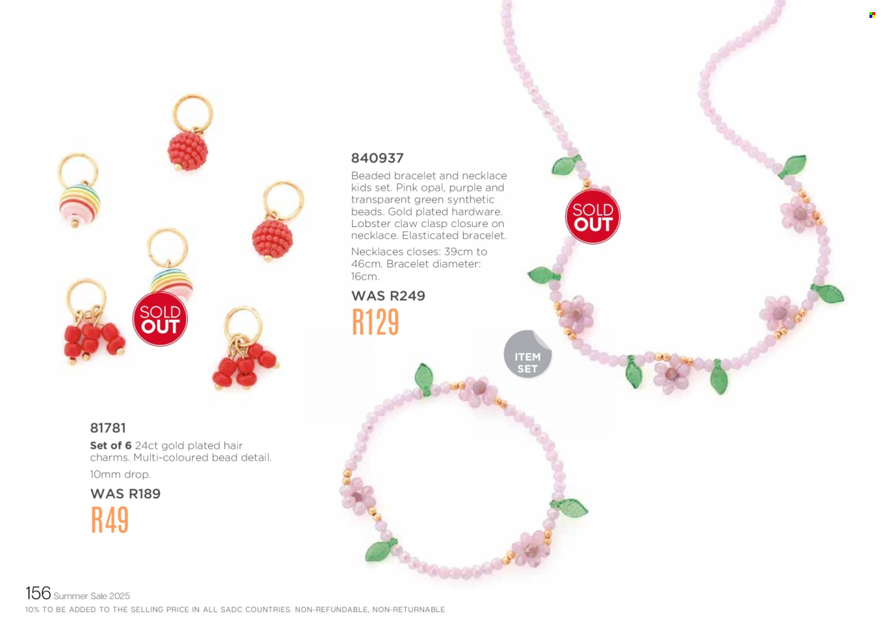 Honey specials. Page 158