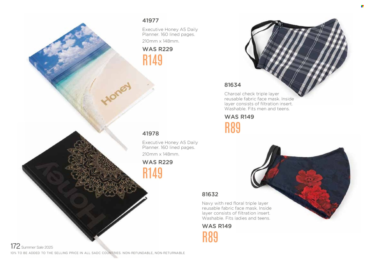 Honey specials. Page 174