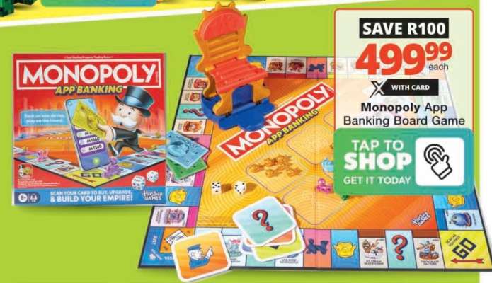 Monopoly App Banking Board Game