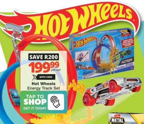 Hot Wheels Energy Track Set