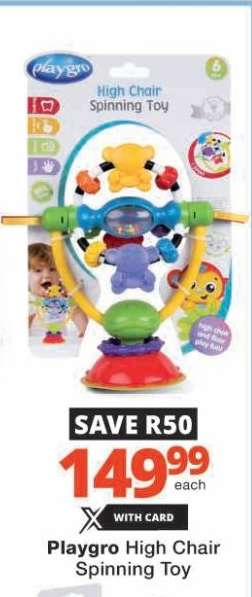 Playgro High Chair Spinning Toy