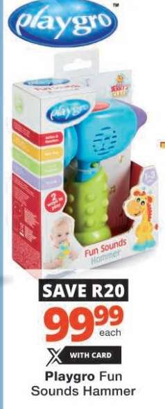 Playgro Fun Sounds Hammer