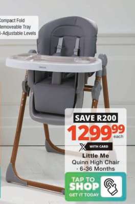 Little Me Quinn High Chair
