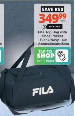 Fila Tog Bag with Shoe Pocket