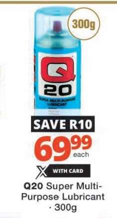 Q20 Super Multi-Purpose Lubricant