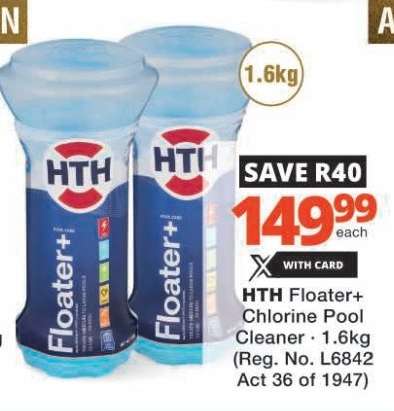 HTH Floater+ Chlorine Pool Cleaner