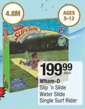 Wham-O Slip 'n Slide Water Slide Single Surf Rider