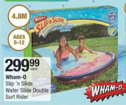 Wham-O Slip 'n Slide Water Slide Double Surf Rider
