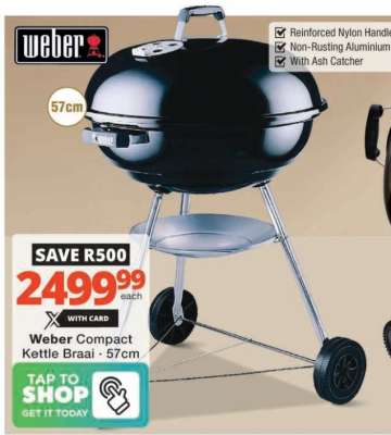 Weber Compact Kettle Braai - 57cm