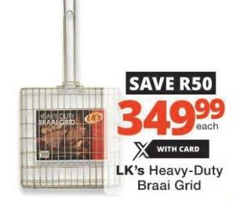 LK's Heavy-Duty Braai Grid